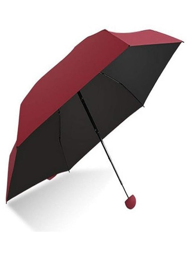 MAKE A WISH Portable UV Protection Foldable Portable Waterproof Capsule Umbrella For Rain while traveling, Mini Compact Foldable Design Travel Umbrella For Men and Women (multicolor) - Image 4